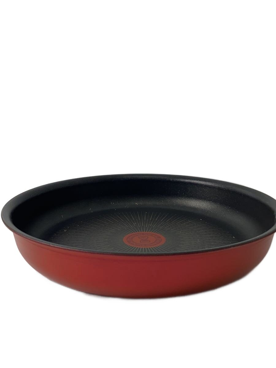 【中古】T-fal◆鍋/6点セット/RED/ingenio IH Rouge Unlimited【キッチン用品】