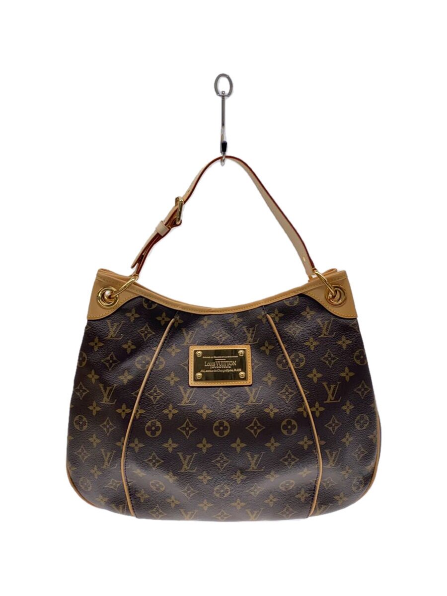 【中古】LOUIS VUITTON◆小峡谷内鰓PM_モノグラム・帆布_BRW/PVC/BRW//【御徒面子】