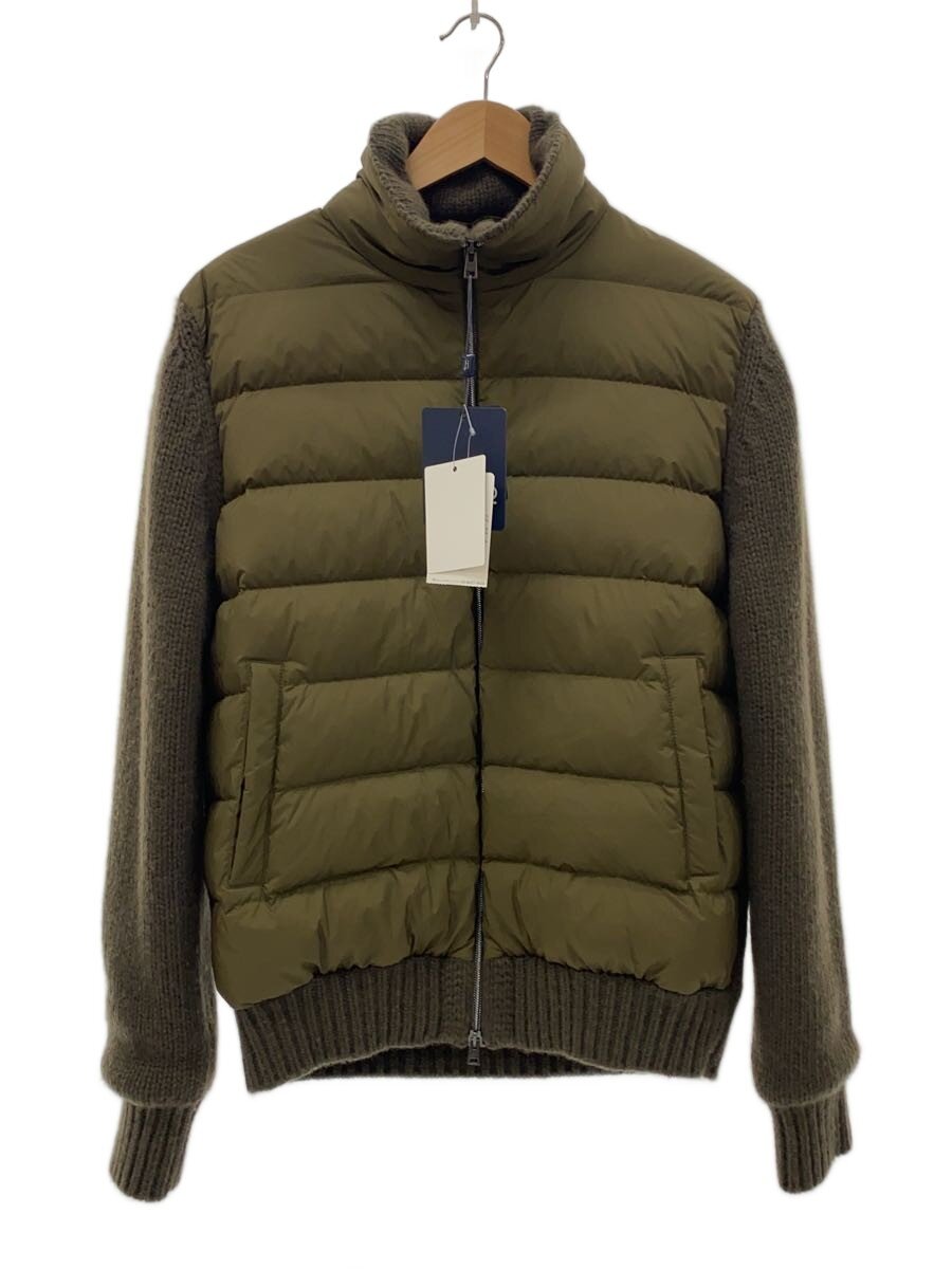 【中古】HERNO◆落ちこむ上衣/48/羊毛/KHK/無地/MP000124U//【メンズウェア】