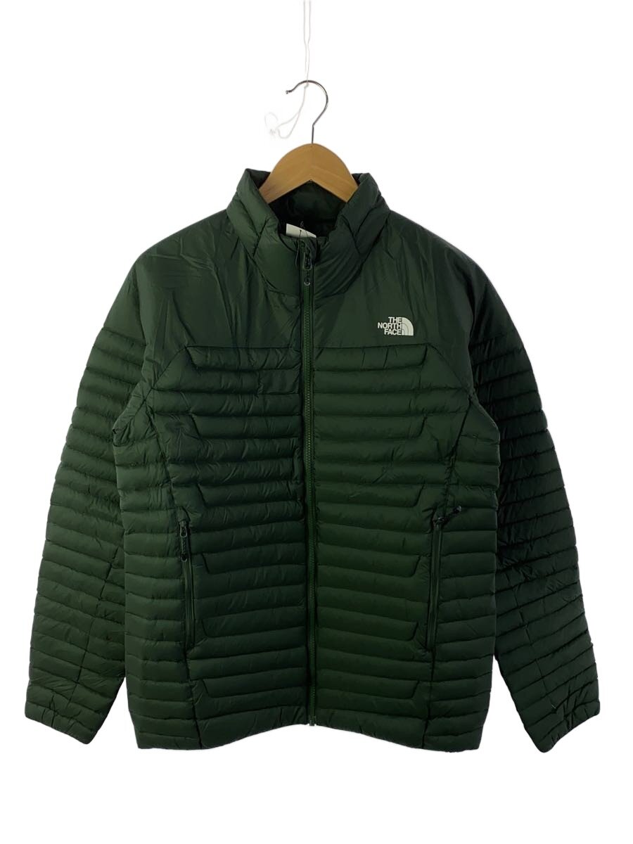 【中古】THE NORTH FACE◆落ち込む上衣/L/ナイロン/GRN/無地/NY82510【メンズウェア】