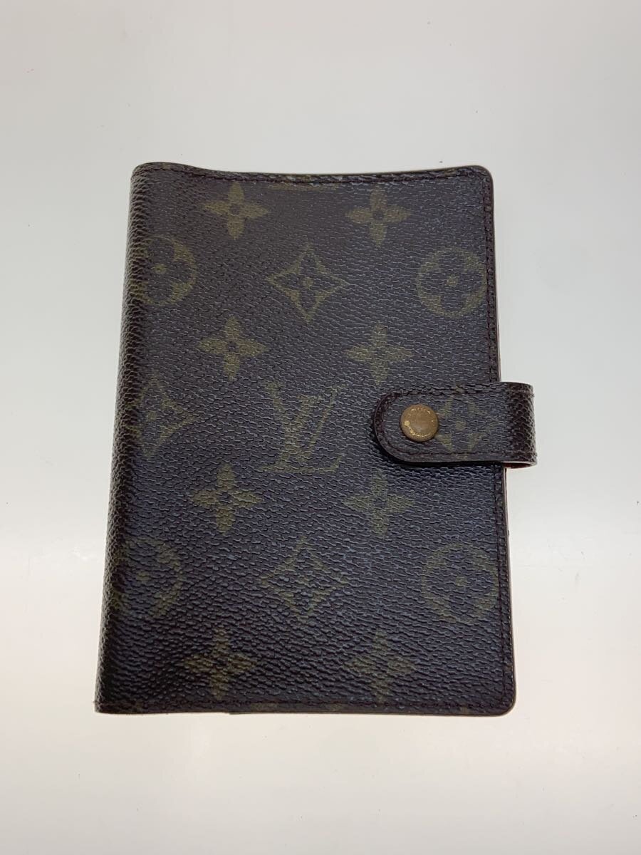 【中古】LOUIS VUITTON◆アジェンダPM_モノグラム_BRW/PVC/BRW/ブラウン/茶色/モノグラム/レディース/R20005【服飾雑貨他】｜2ｎｄ STREET 店