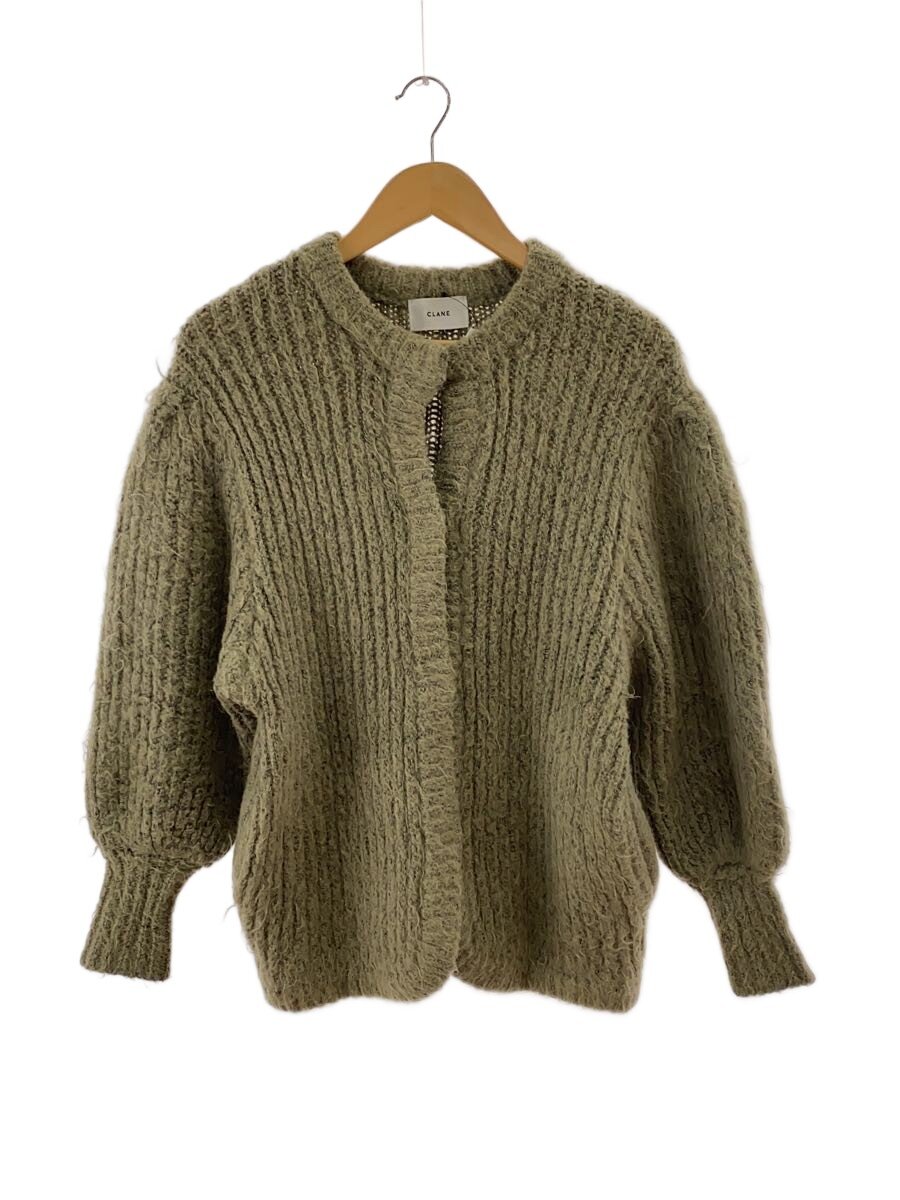 【中古】CLANE◆ジレー(朦朦たる)/1/モヘヤ/KHK/11106-1092【レディース御召しもの】