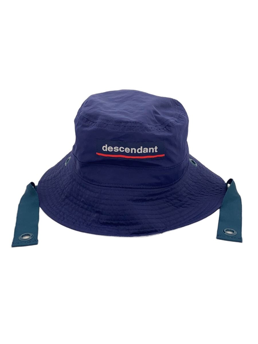 【中古】DESCENDANT◆かぶり笠/ナイロン/NVY/メンズ/2/井戸釣瓶かぶり笠/SIMMONS NYLON BUCKET//【服飾雑貨他】
