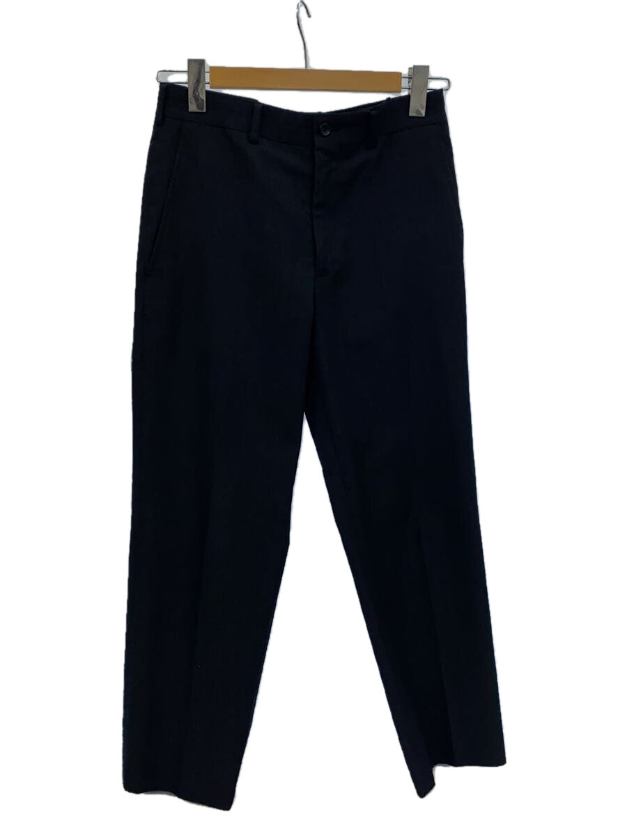 【中古】COMME des GARCONS◆下つ方/S/羊毛/BLK/無地/HK-P004//【メンズウェア】