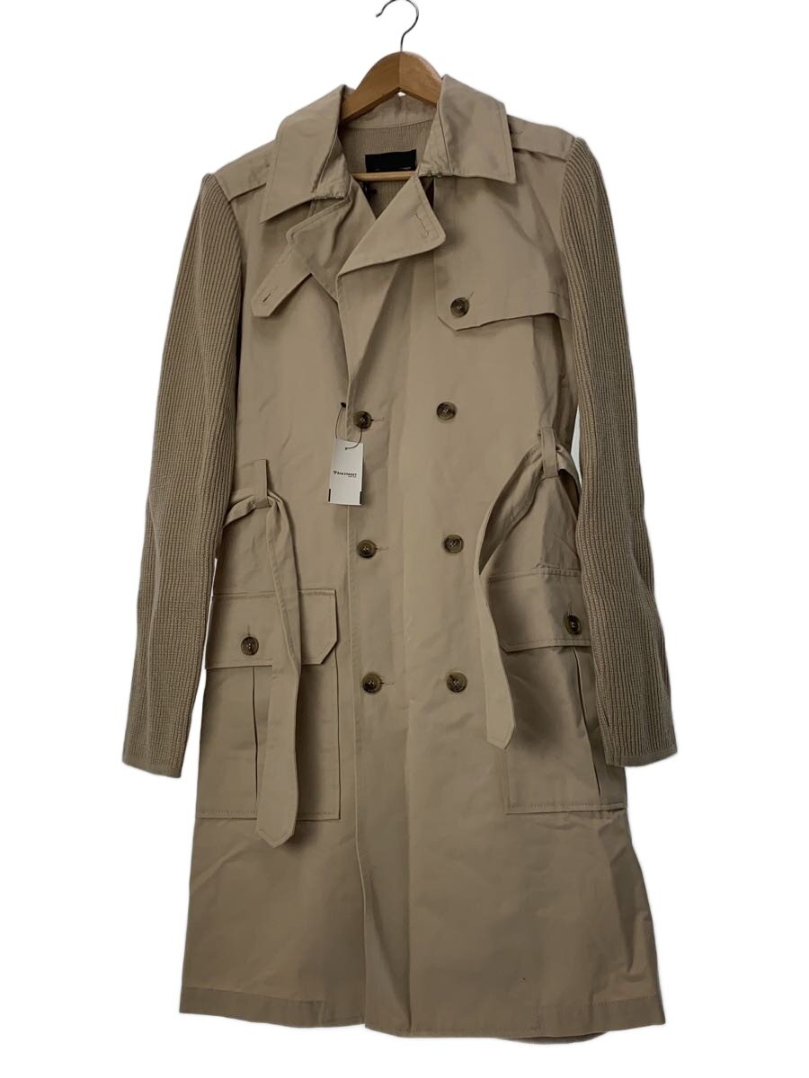【中古】DIESEL BLACKGOLD◆トレンチコート/42/コットン/CRM【メンズウェア】｜2ｎｄ STREET 店