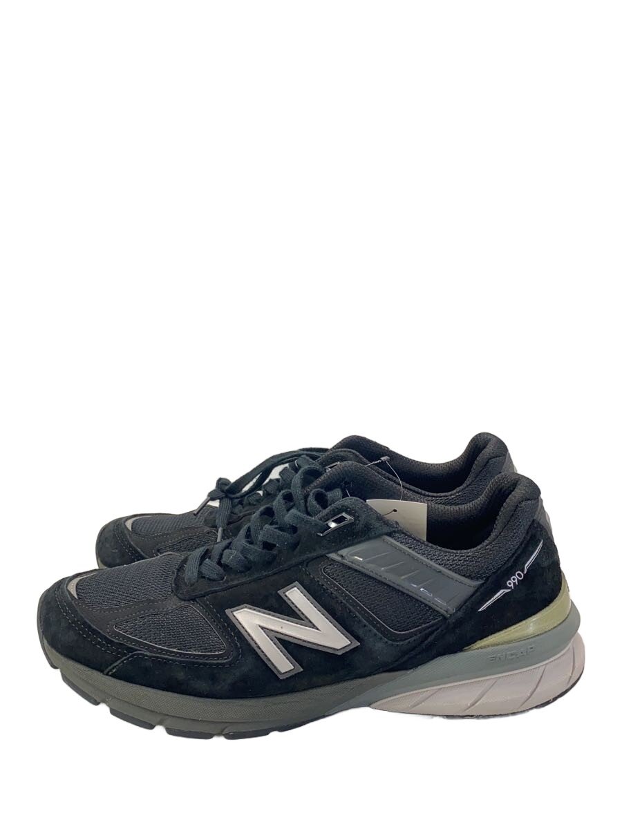 【中古】NEW BALANCE◆M990//黒いこと/28珊/BLK【シューズ】