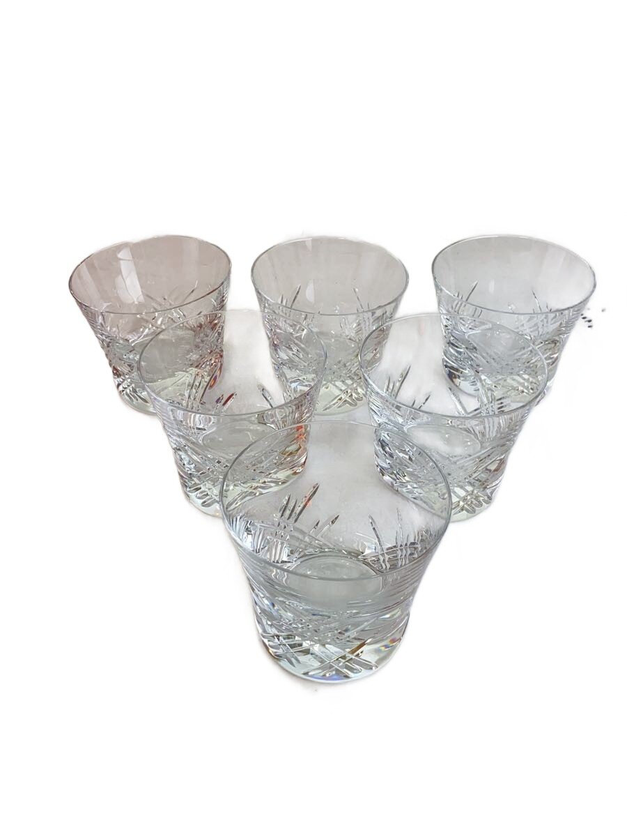 【中古】Baccarat◆水のみ/6点書き割り【勝手もと装置】