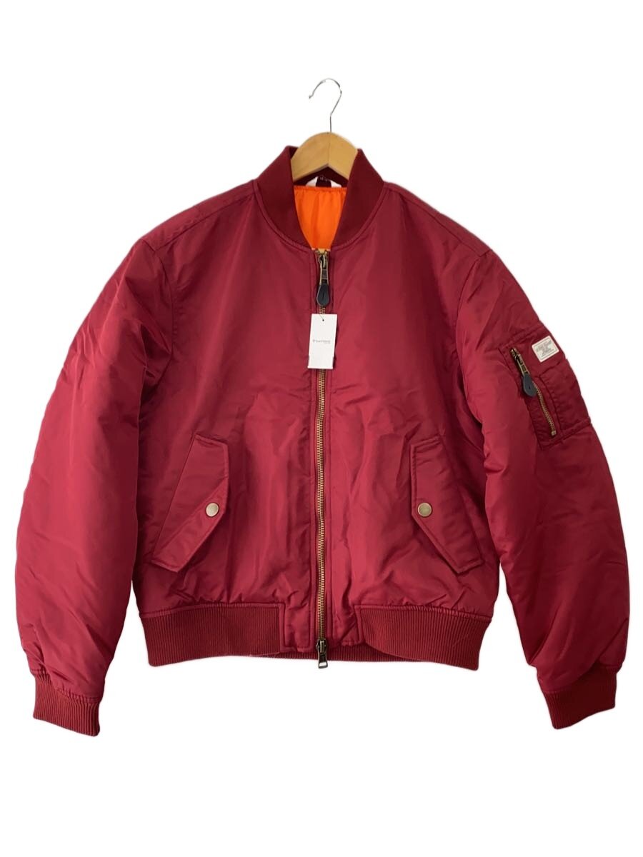 【中古】GUESS◆ボンバージャケット/フライトジャケット/M/ナイロン/BRD/無地/W4YL01 WG932【メンズウェア】|2nd STREET 店