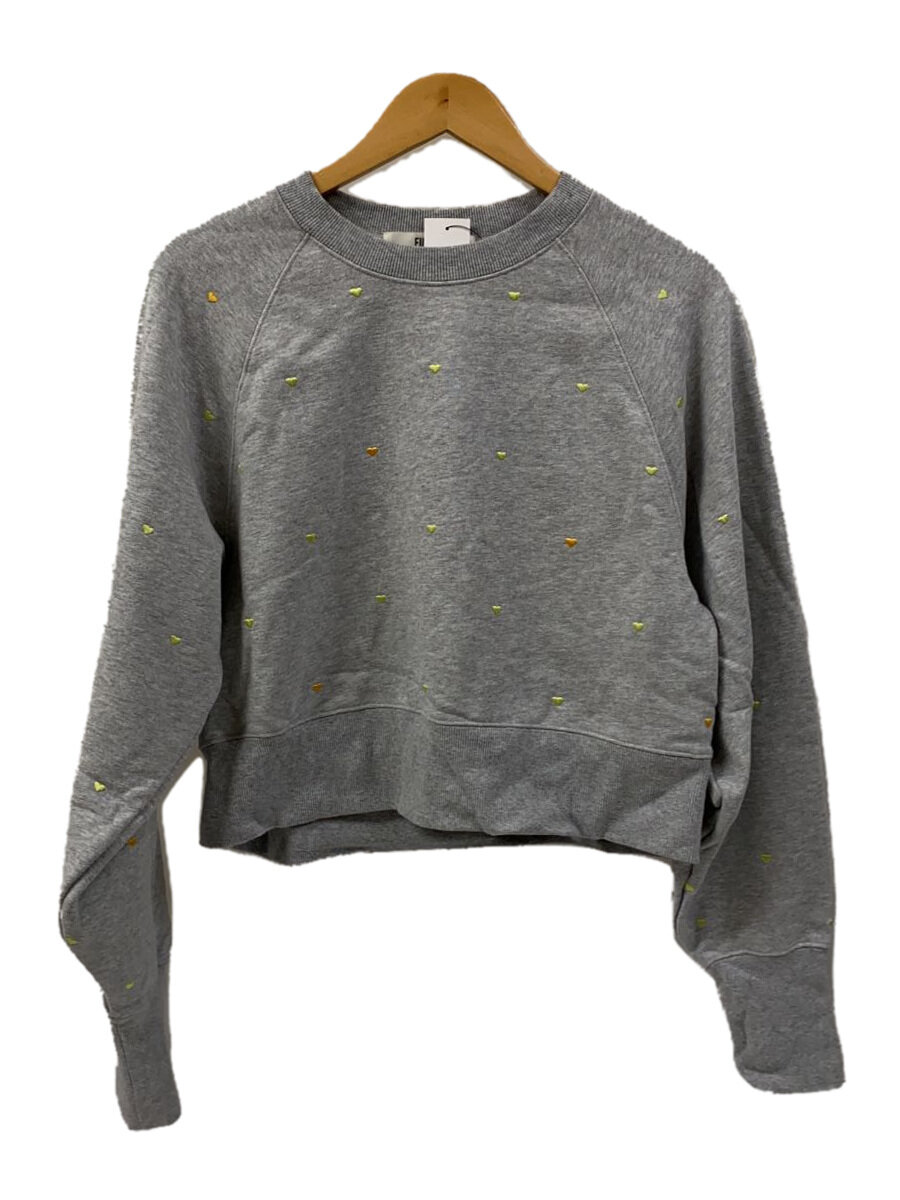 【中古】furfur◆汗水/one/綿織物/GRY/総柄/rwct251096【レディース御召しもの】