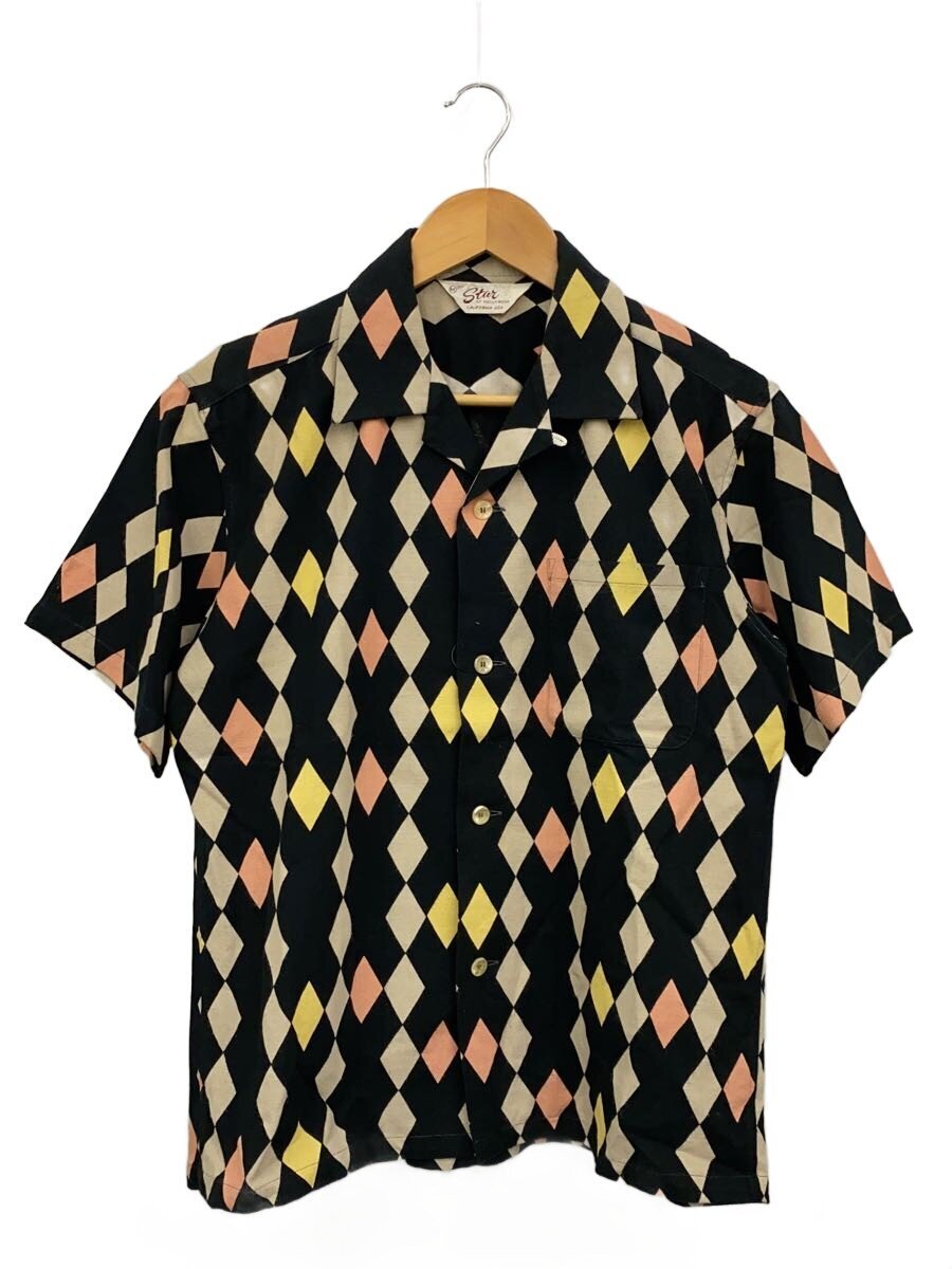 【中古】STAR OF HOLLYWOOD◆半袖プルオーバー/--/綿織物/BLK/SH37596//【メンズウェア】