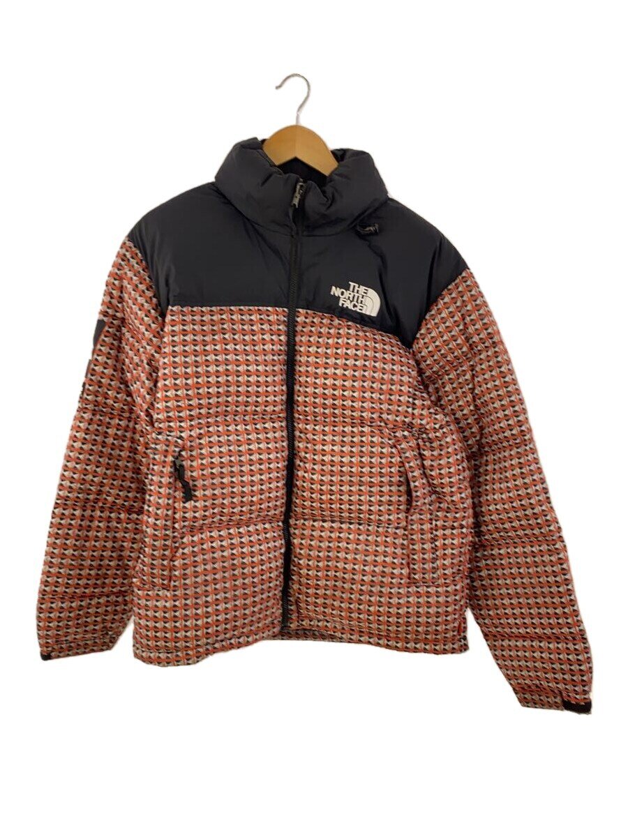 【中古】Supreme◆Studded Nuptse Jacket/M/ナイロン/RED/総柄/NF0A5IQW【メンズウェア】