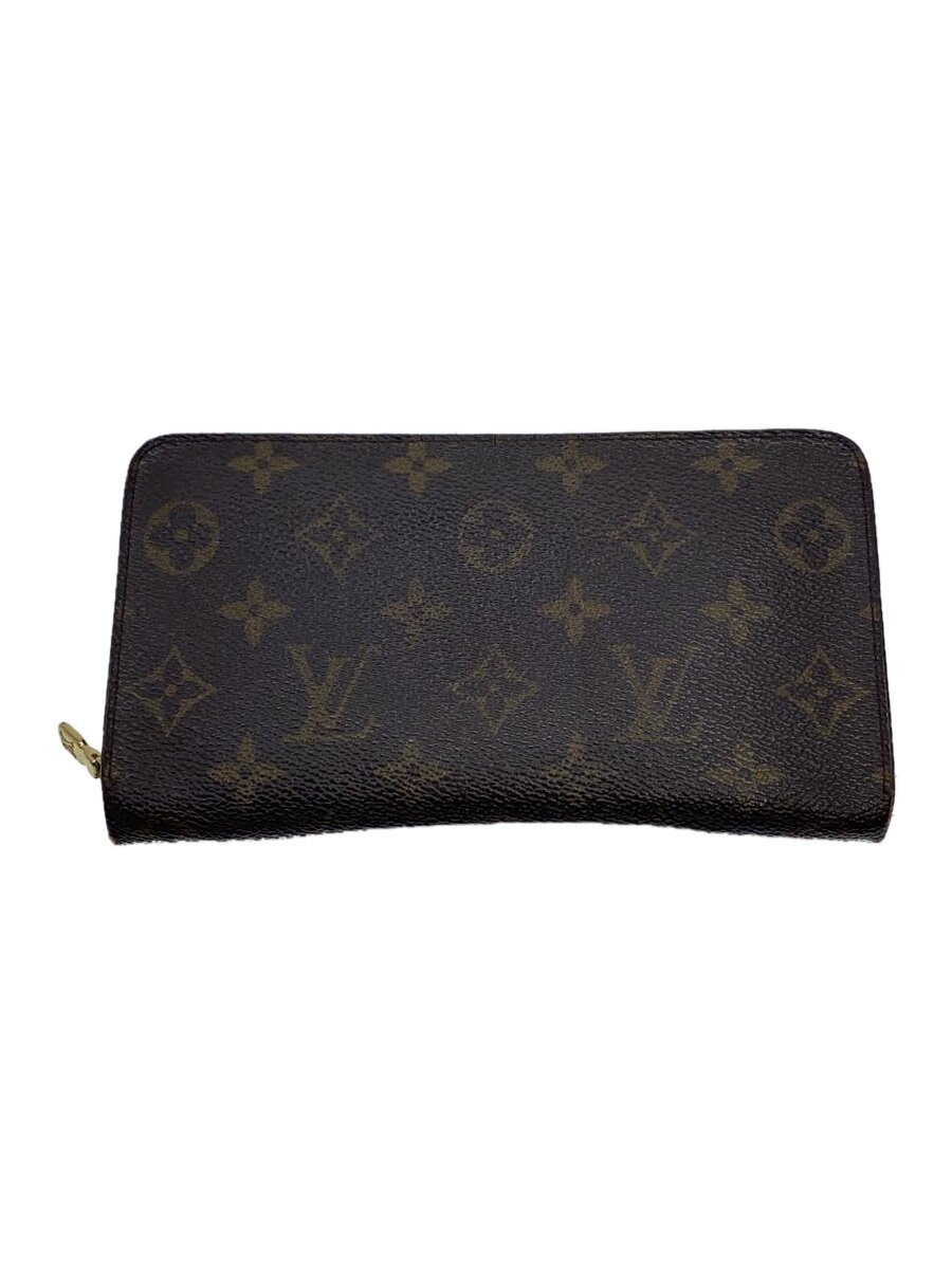 【中古】LOUIS VUITTON◆長財布/レザー/BRW/メンズ【服飾雑貨他】
