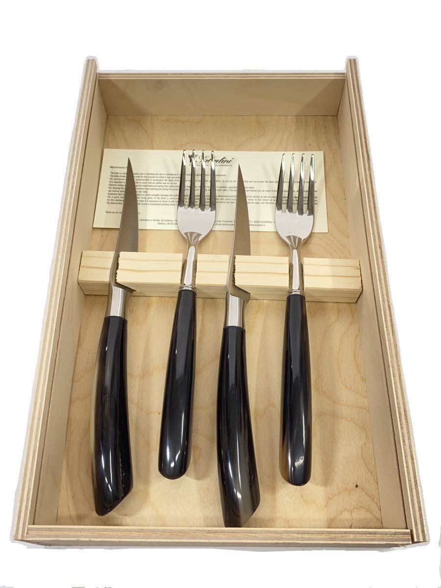 【中古】SALADINI/膳立て物の具余分の物/4点書き割り/BLK【勝手もと装置】