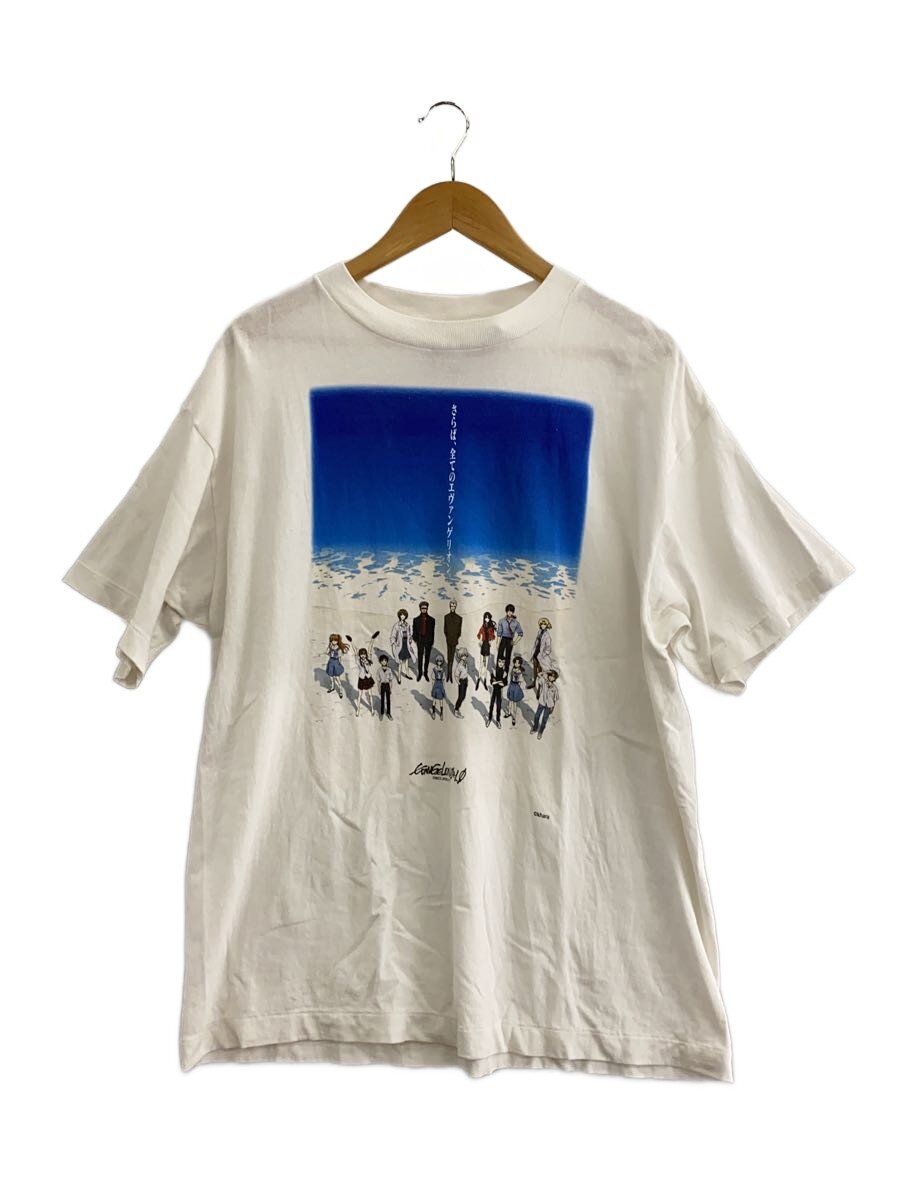 【中古】SAINT MICHAEL◆EVENGELION × GEEKS RULE/Tシャツ/M/コットン/WHT/SM-HR8-0000-C12//EV SS TEE【メンズウェア】|2nd STREET 店