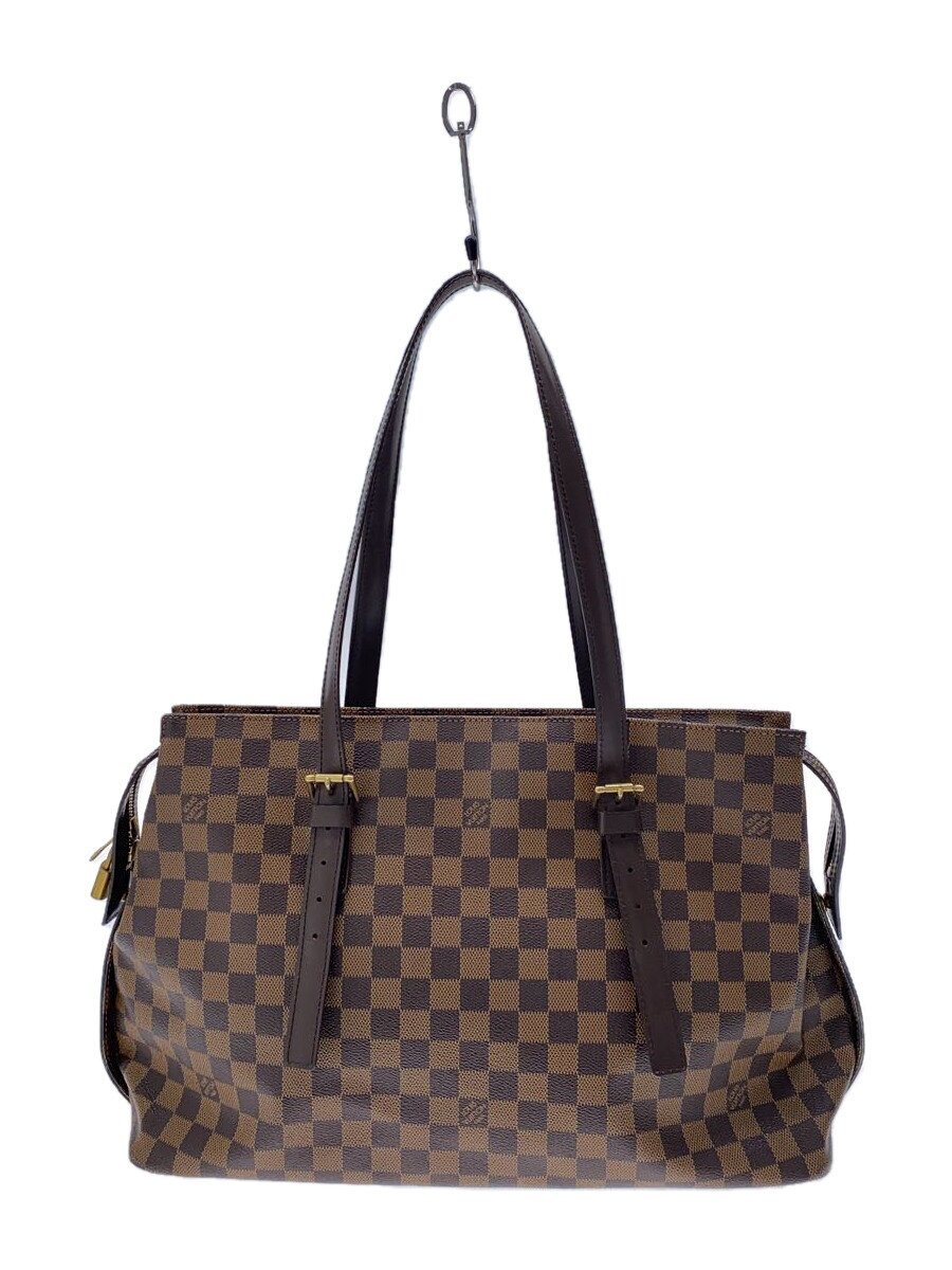 【中古】LOUIS VUITTON◆チェルシー_ダミエ・エベヌ_BRW/PVC/BRW//【バッグ】｜2ｎｄ STREET 店