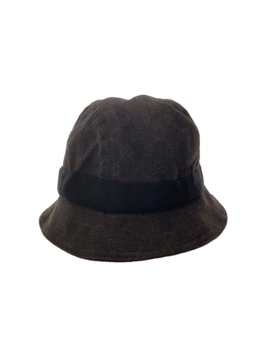 【中古】GUCCI◆井戸釣瓶かぶり笠/M/綿織物/レディース【服飾雑貨他】
