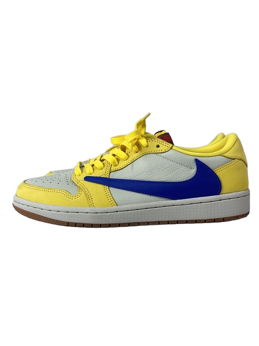 【中古】NIKE◆X TRAVIS AIR JORDAN 1 LOW OG_X TRAVIS 大気圏 ジョーダン 1 LOW OG/27【シューズ】