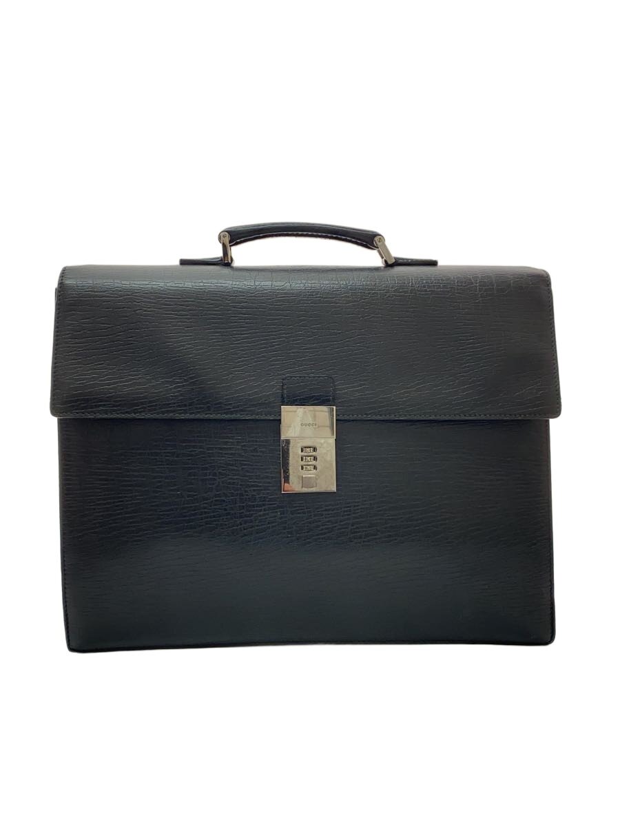 【中古】GUCCI◆チンギアーレ ダレスバッグ/ビジネスバッグ/ブリーフケース/レザー/ブラック//【バッグ】｜2ｎｄ STREET 店