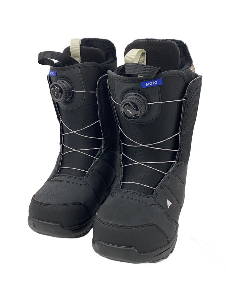 【中古】BURTON◆スノーボードブーツ/26糎/BOA/BLK/Moto Boa Wide【運動競技】 ブーツ-スノーボード用品