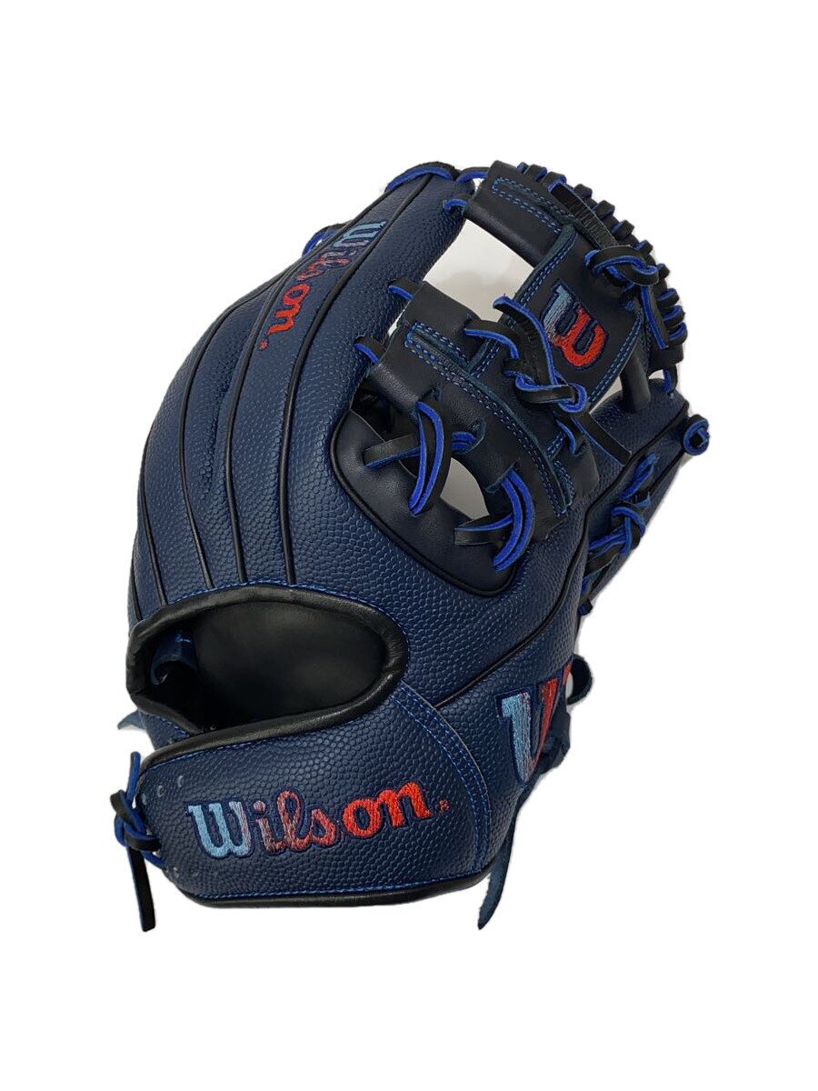 【中古】Wilson◆ベースボール機材/軟式/内野手手/右利き用/NVY/RDK86H【運動競技】 その他-設備・備品