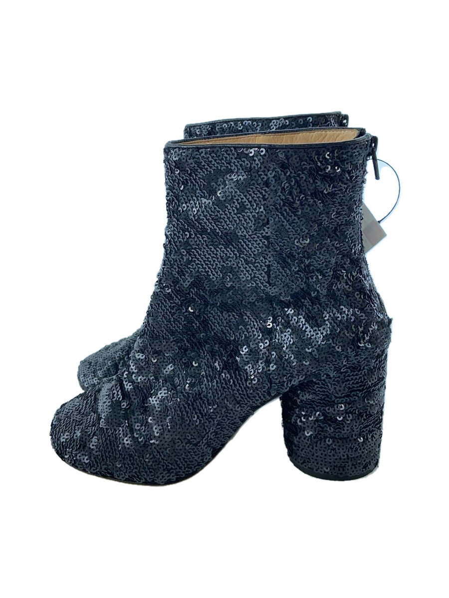 【中古】Maison Margiela◆スパンコールブーツ/36/BLK//【シューズ】