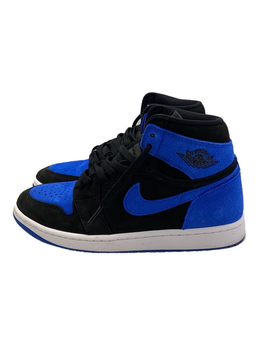 【中古】NIKE◆AIR JORDAN 1 RETRO HIGH OG_エアジョーダン1 レトロ ハイ OG/27.5cm/ブルー【シューズ】｜2ｎｄ STREET 店