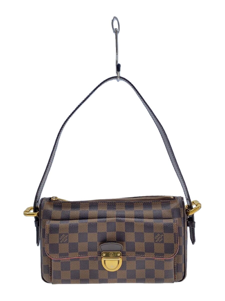 【中古】LOUIS VUITTON◆ラヴェッロGM_ダミエ・エベヌ/PVC/BRW【御徒面子】