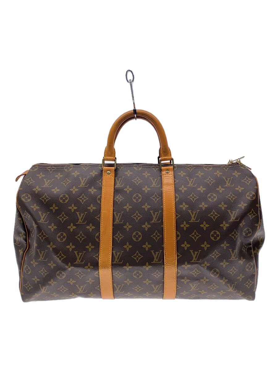 【中古】LOUIS VUITTON◆ルイヴィトン/ボストンバッグ/キーポル50/M41426/モノグラム【御徒面子】