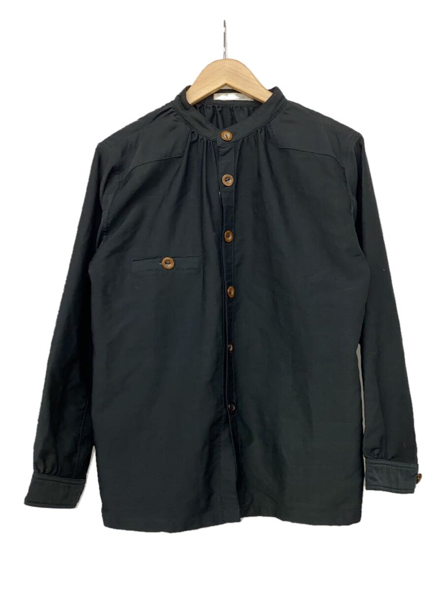 【中古】Jacques Marceau◆長袖プルオーバー/2/羊毛/BLK/無地/n*4025040-52【メンズウェア】