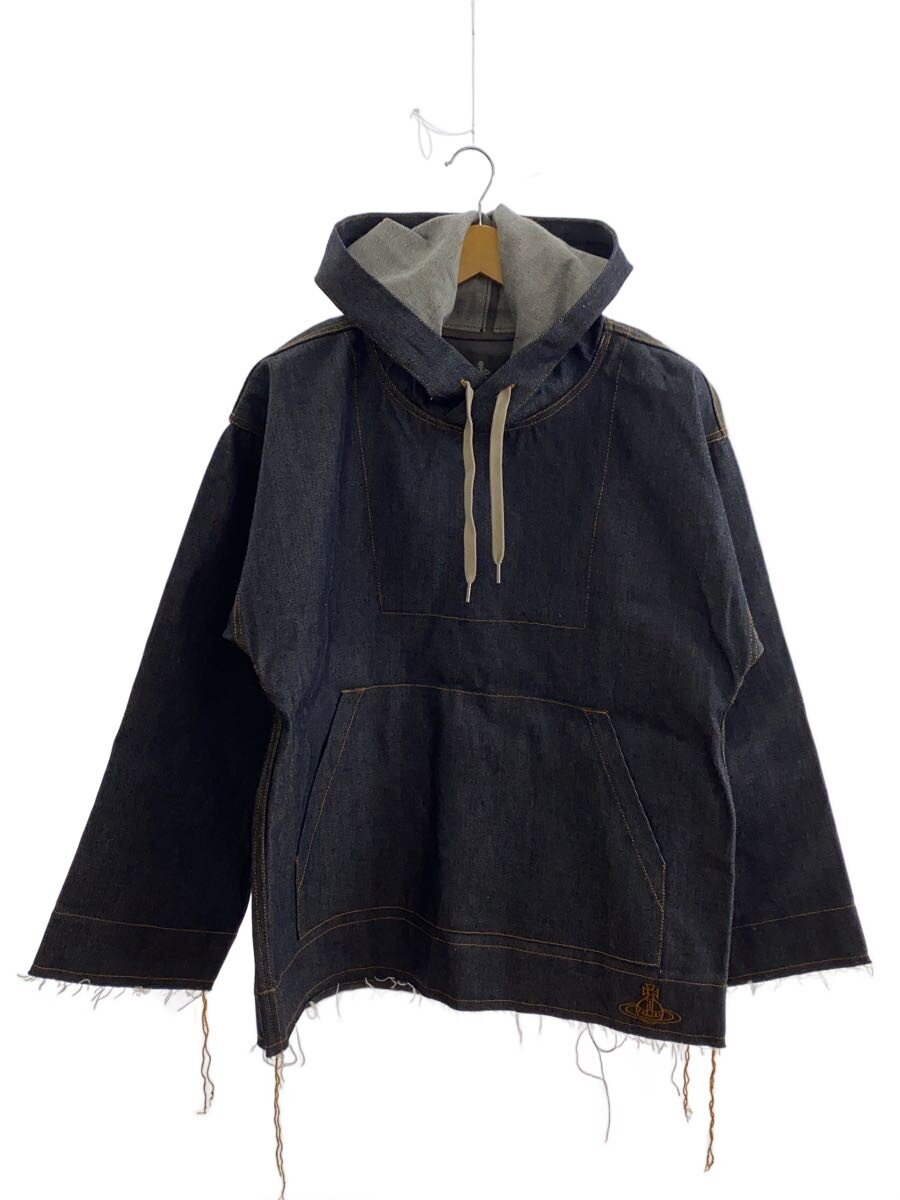 【中古】Vivienne Westwood◆GARBOフーディ/パーカー/44/綿織物/IDG/無地/VW-V1-82642//【メンズウェア】