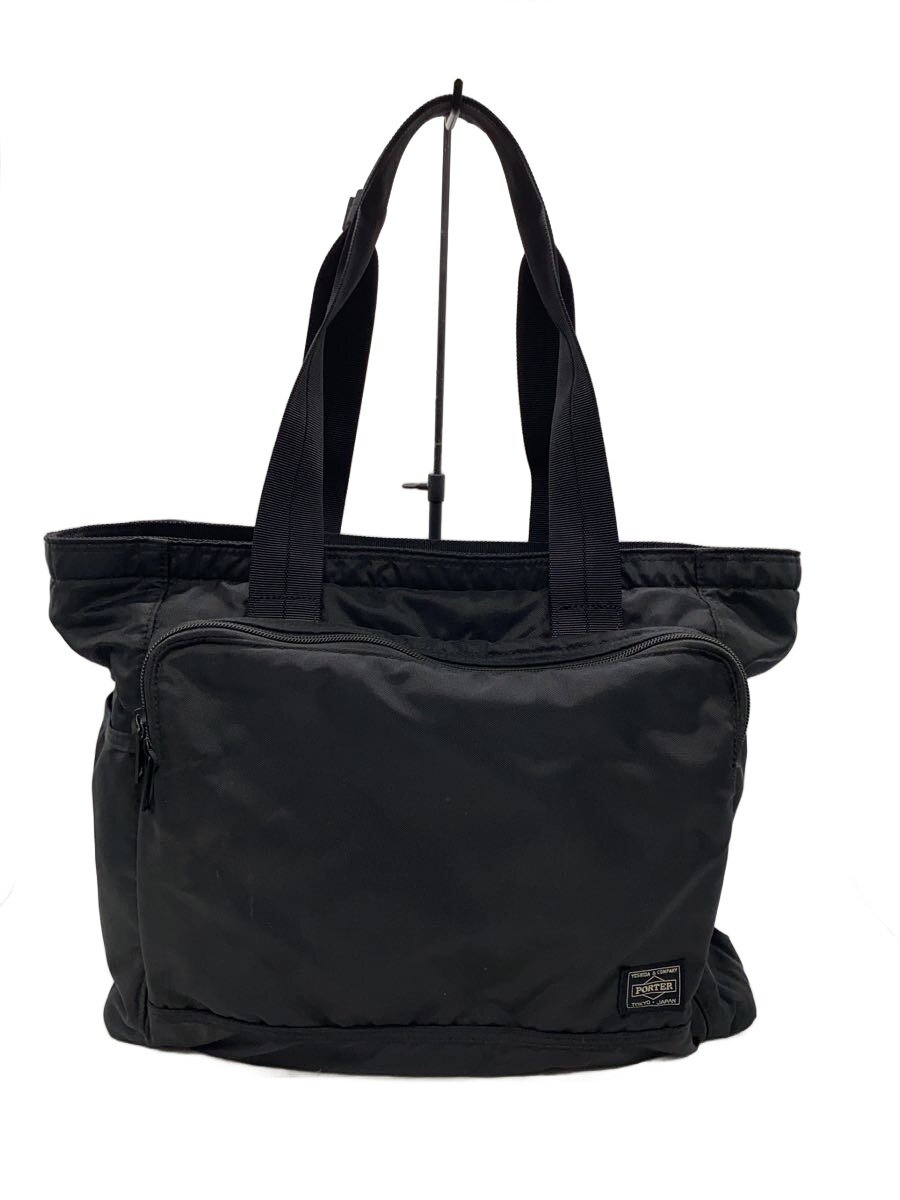 【中古】PORTER◆フラッシュトートバッグ/ナイロン/BLK/689-05948【バッグ】｜2ｎｄ STREET 店