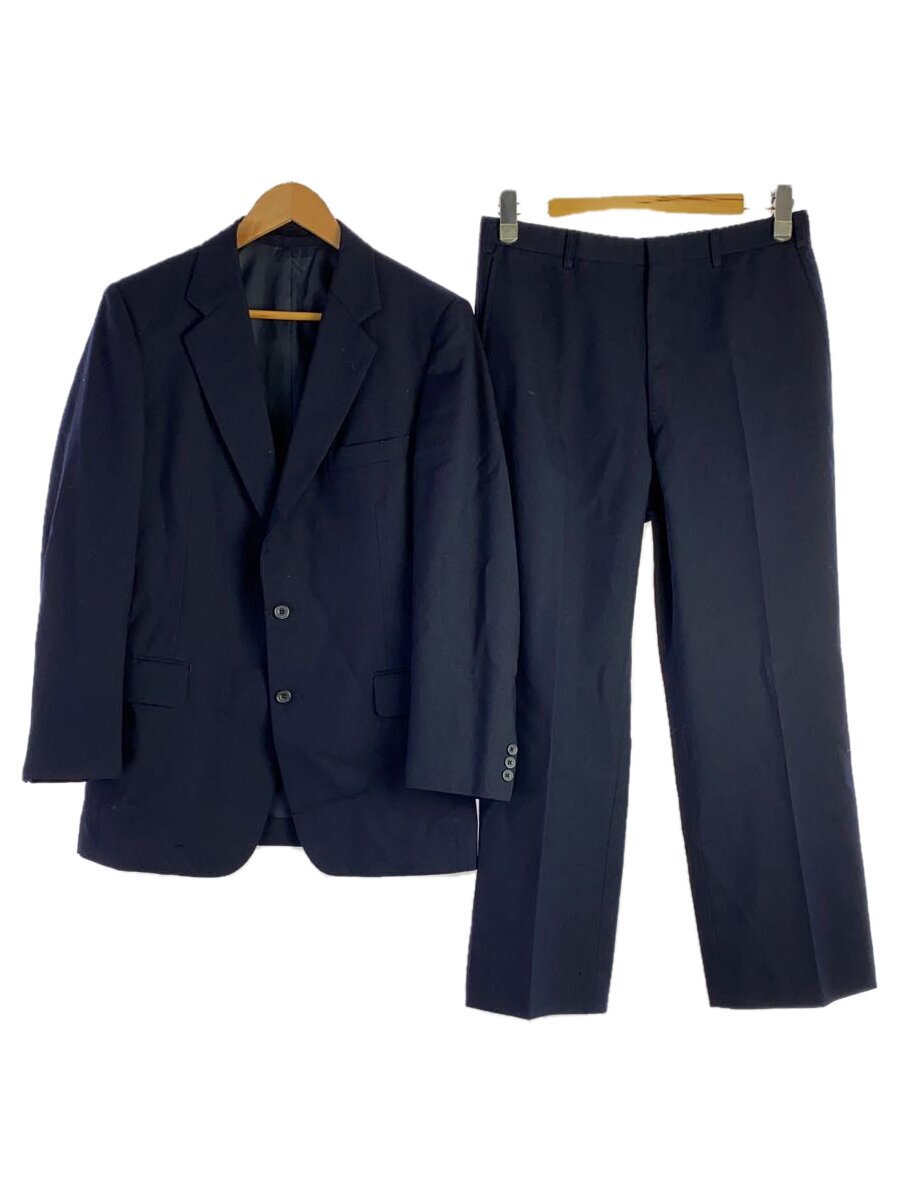 【中古】BURBERRYS◆セットアップ/--/羊毛/NVY/無地/WF368-900-29【メンズウェア】