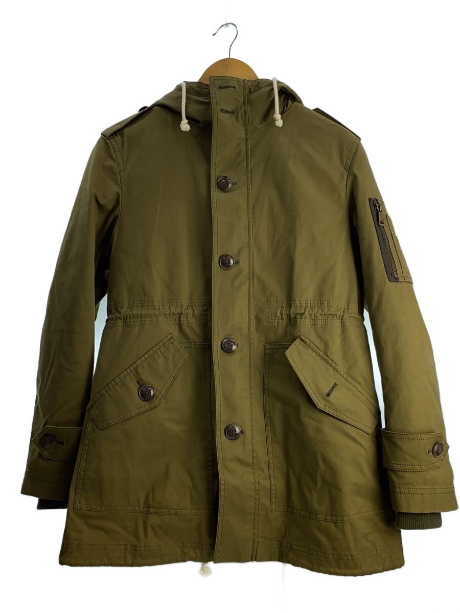 【中古】BURBERRY BLACK LABEL◆ミリタリー上衣/L/ポリエステル/KHK/D1F13-812-78//【メンズウェア】
