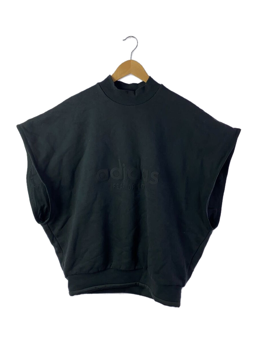 【中古】adidas◆汗水/XL/綿織物/BLK/IS5303【メンズウェア】