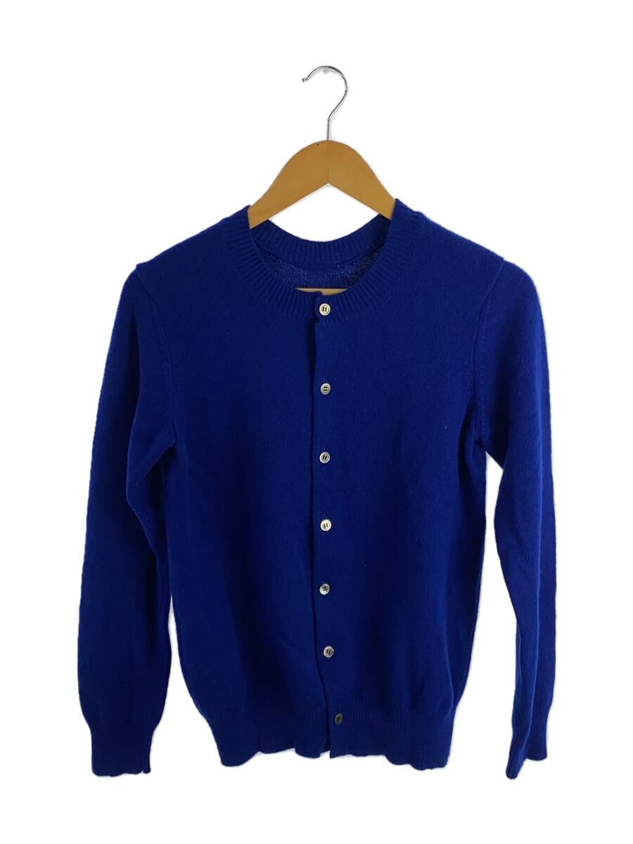 【中古】JUNYA WATANABE COMME des GARCONS◆編み物・スウェーター(朦々たる)/M/羊毛/BLU/JT-N006【レディースお召しもの】