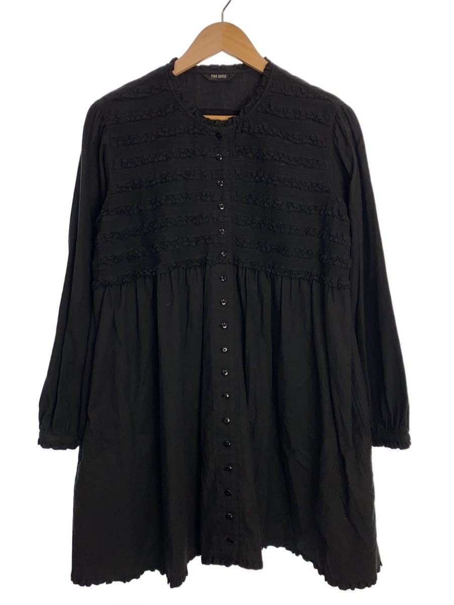 【中古】PINK HOUSE◆上着/--/綿織物/BLK/A2193FA【レディース御召しもの】