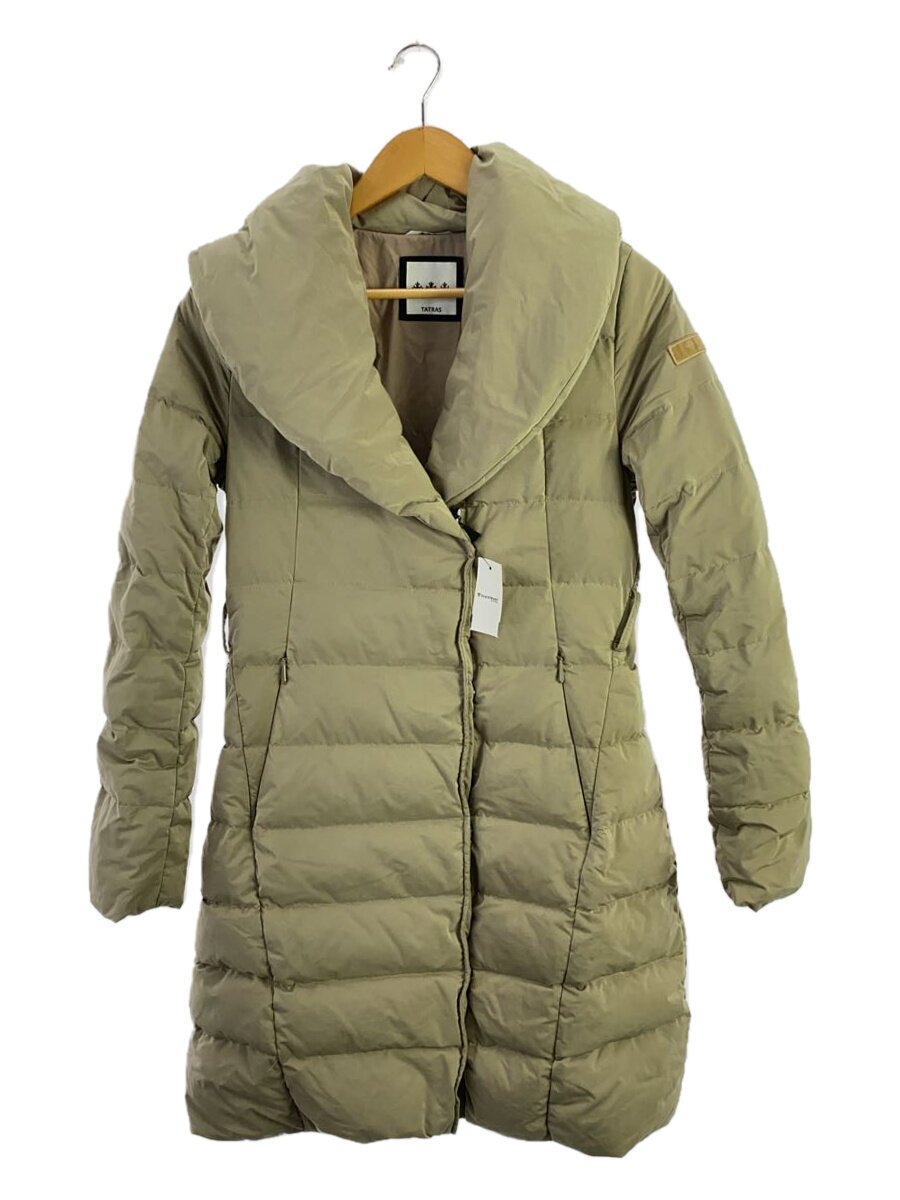【中古】TATRAS◆落ち込む上衣/2/ポリエステル/CRM/無地/LTA14A4286【レディース御召しもの】