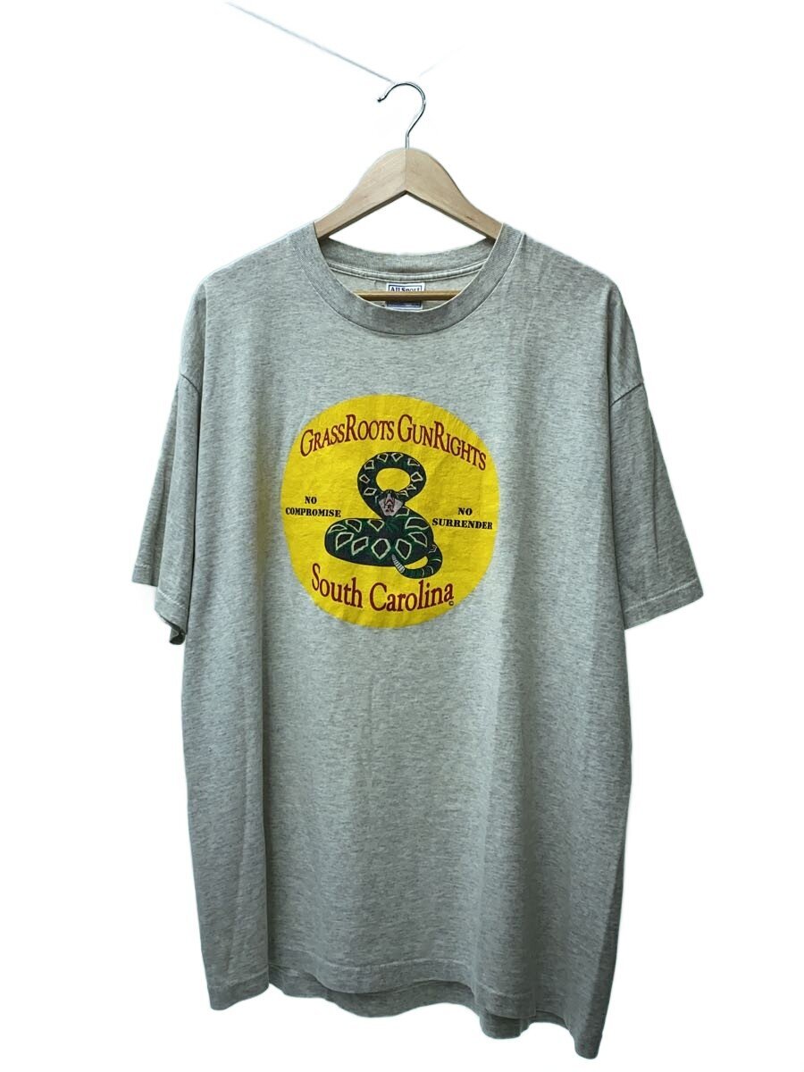 【中古】All Sport◆プルオーバー/XL/綿織物/GRY【メンズウェア】