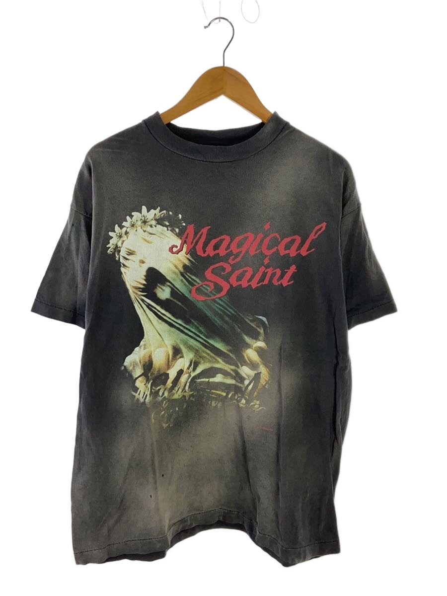 【中古】SAINT MICHAEL◆プルオーバー/L/綿織物/BLK/sm-ys8-0000-006【メンズウェア】