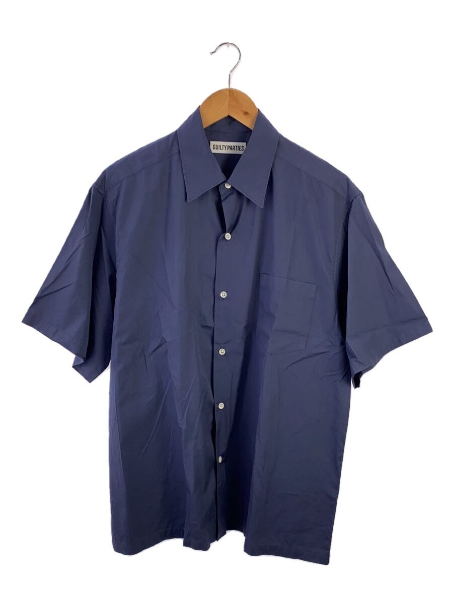 【中古】The Guilty Parties◆半袖シャツ/M/コットン/BLU/無地【メンズウェア】｜2ｎｄ STREET 店