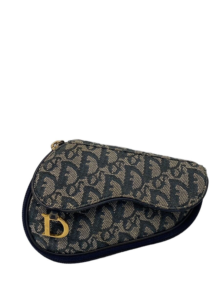 【中古】Christian Dior◆トロッター/サドルポーチ/キャンバス/NVY【バッグ】｜2ｎｄ STREET 店