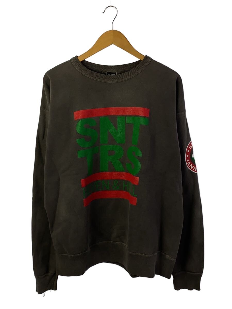 【中古】SAINT MICHAEL◆スウェット/XL/コットン/GRY/SM-A21-0000-050【メンズウェア】|2nd STREET 店