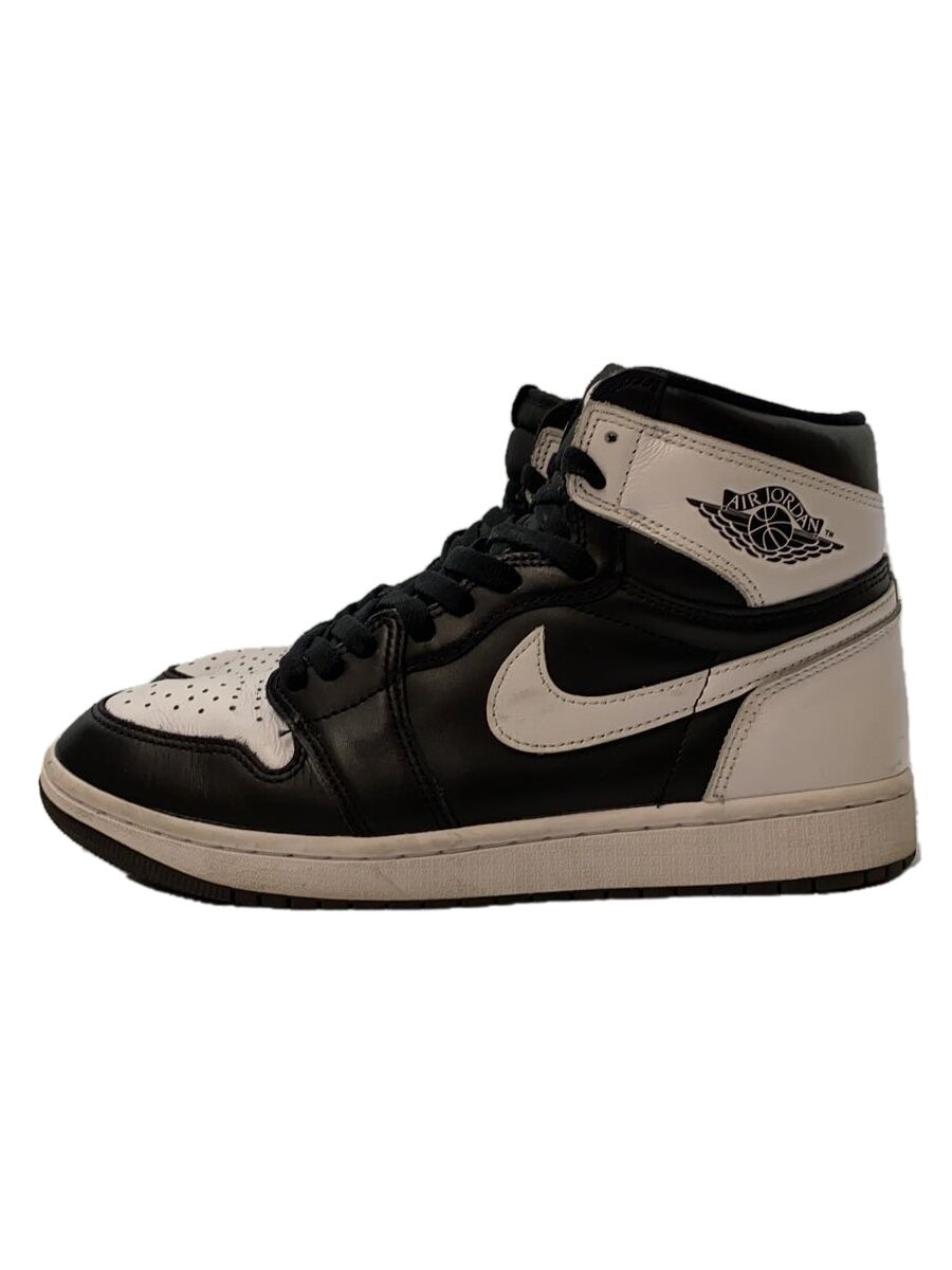 【中古】NIKE◆AIR JORDAN 1 RETRO HIGH OG_エアジョーダン1 レトロ ハイ OG/27cm/BLK/レザ【シューズ】|2nd STREET 店