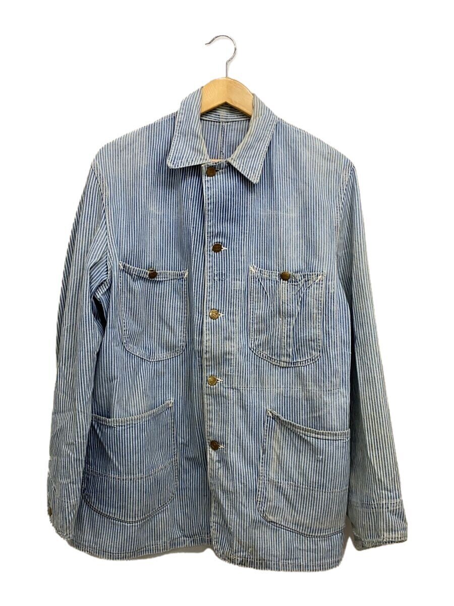 【中古】Lee◆カバーオール/--/コットン/BLU/ストライプ/98-J【メンズウェア】｜2ｎｄ STREET 店