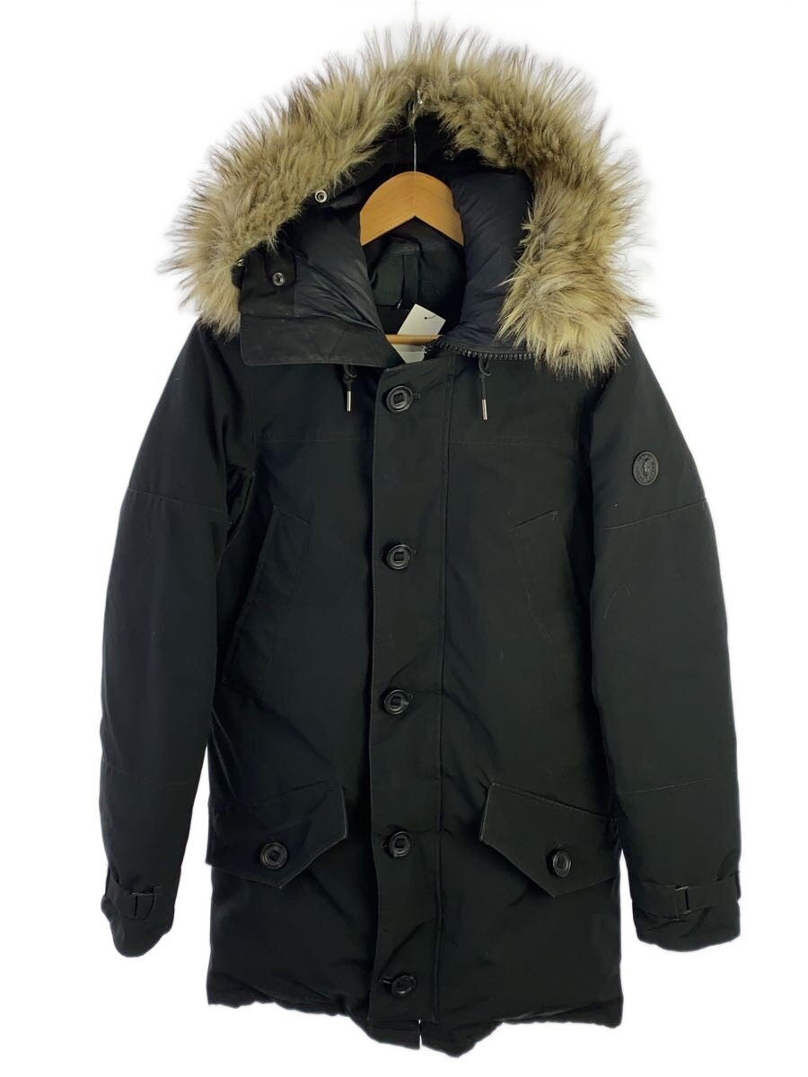 【中古】POLO RALPH LAUREN◆落ち込む上衣/XS/ポリエステル/BLK/無地/0200013868【メンズウェア】
