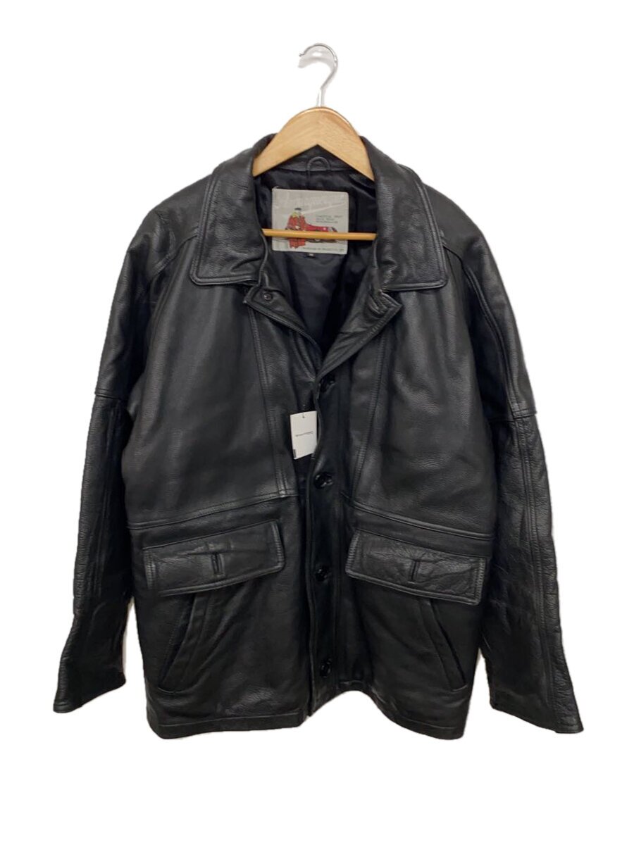 【中古】なめし革上衣・上衣/M/牛皮/BLK/AWURQUERQUE/90s【メンズウェア】