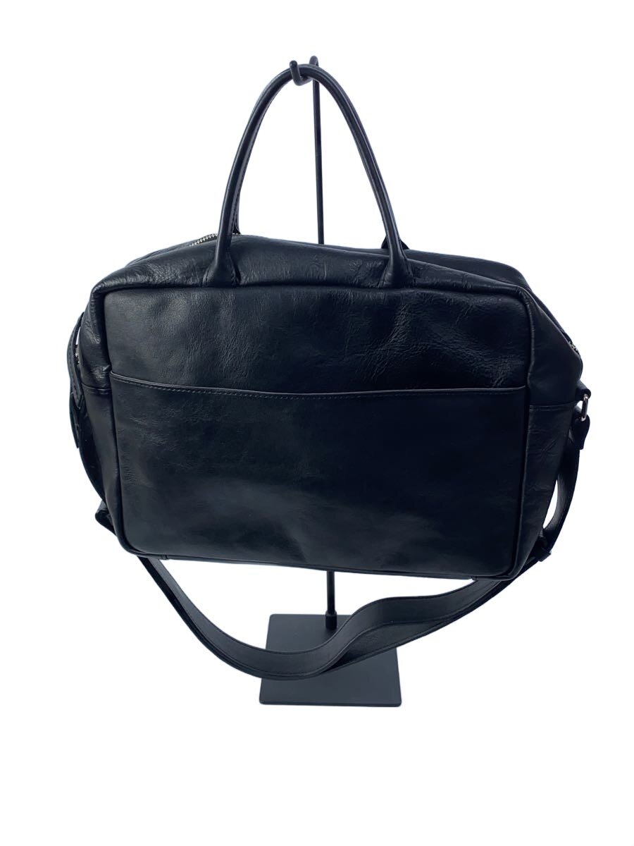 【中古】soutiencollar/ショルダーバッグ/なめし革/BLK【御徒面子】