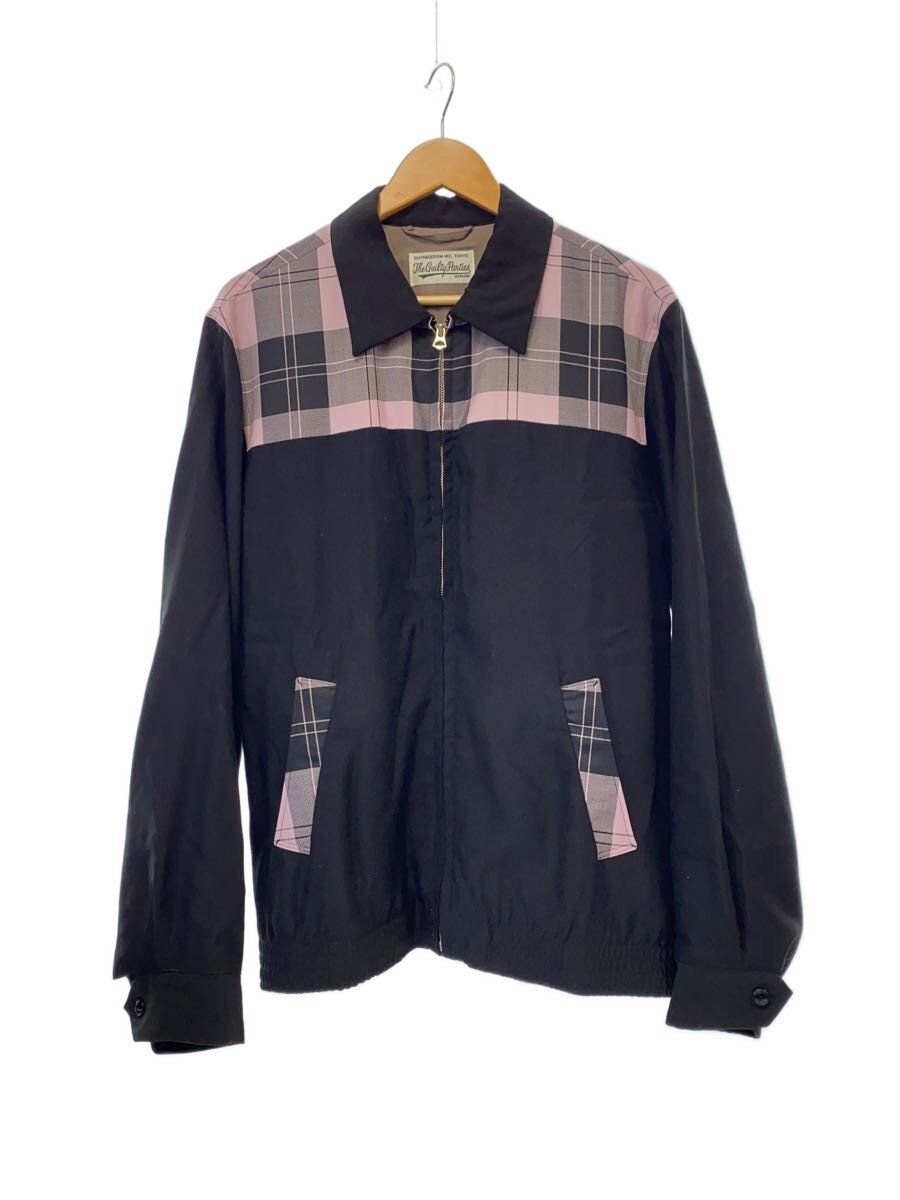 【中古】WACKO MARIA◆22AW チェック切替ジップアップジャケット/ブルゾン/XL/テンセル/BLK//【メンズウェア】｜2ｎｄ STREET 店 18,432円