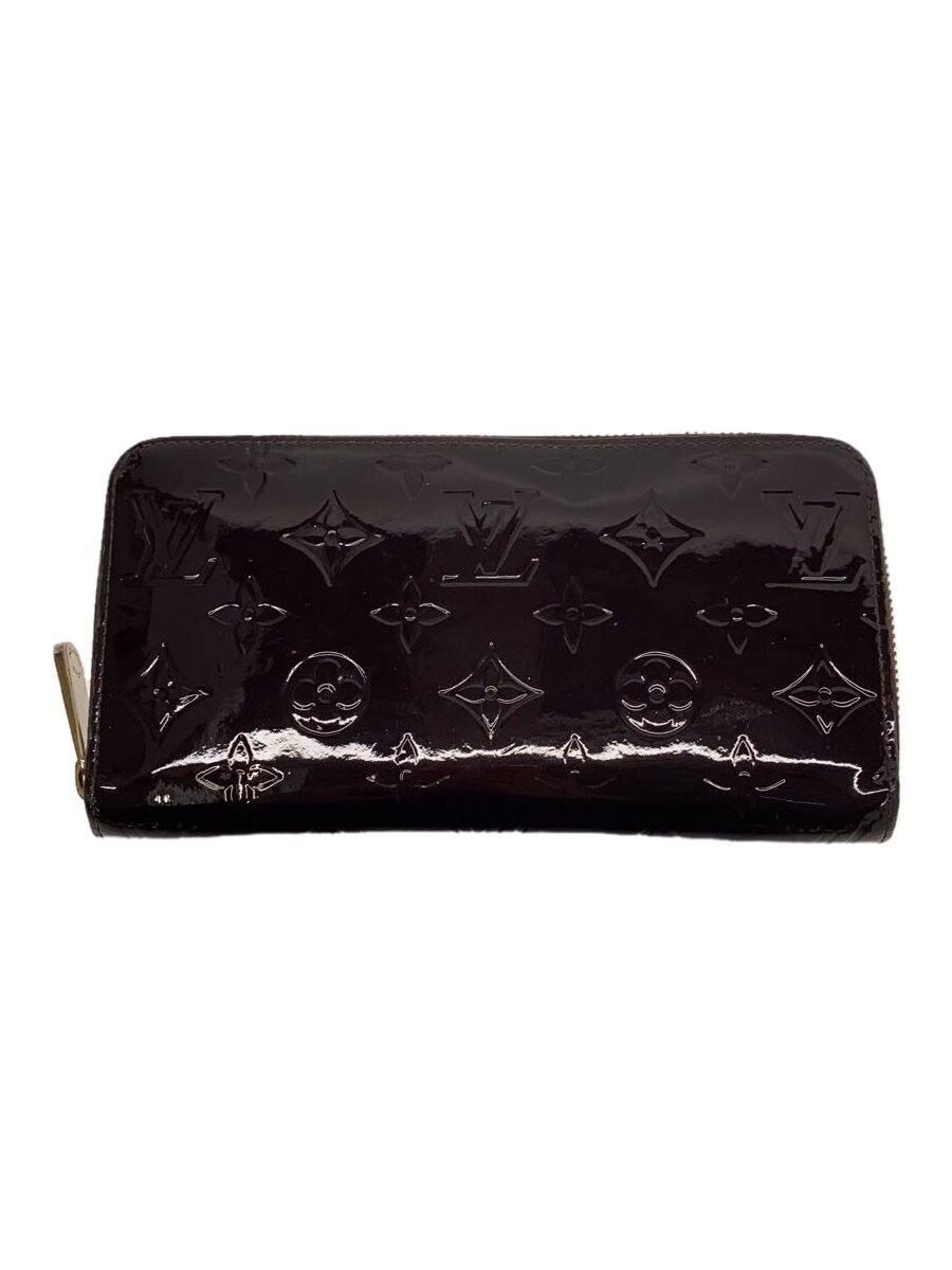 【中古】LOUIS VUITTON◆ジッピー・ウォレット_モノグラム・ヴェルニ_BRD/エナメル/BRD/レディース【服飾雑貨他】