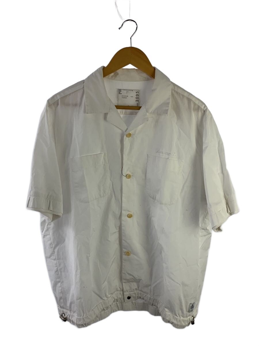 【中古】sacai◆半袖シャツ/2/コットン/WHT/無地/23-03095M//【メンズウェア】｜2ｎｄ STREET 店 24,235円